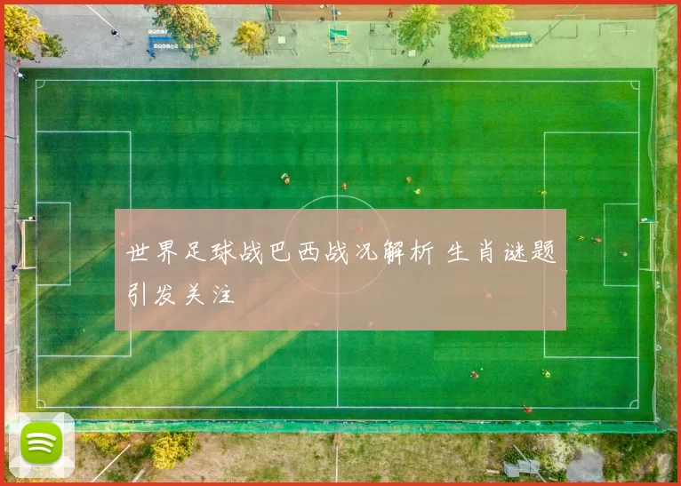 世界足球战巴西战况解析 生肖谜题引发关注